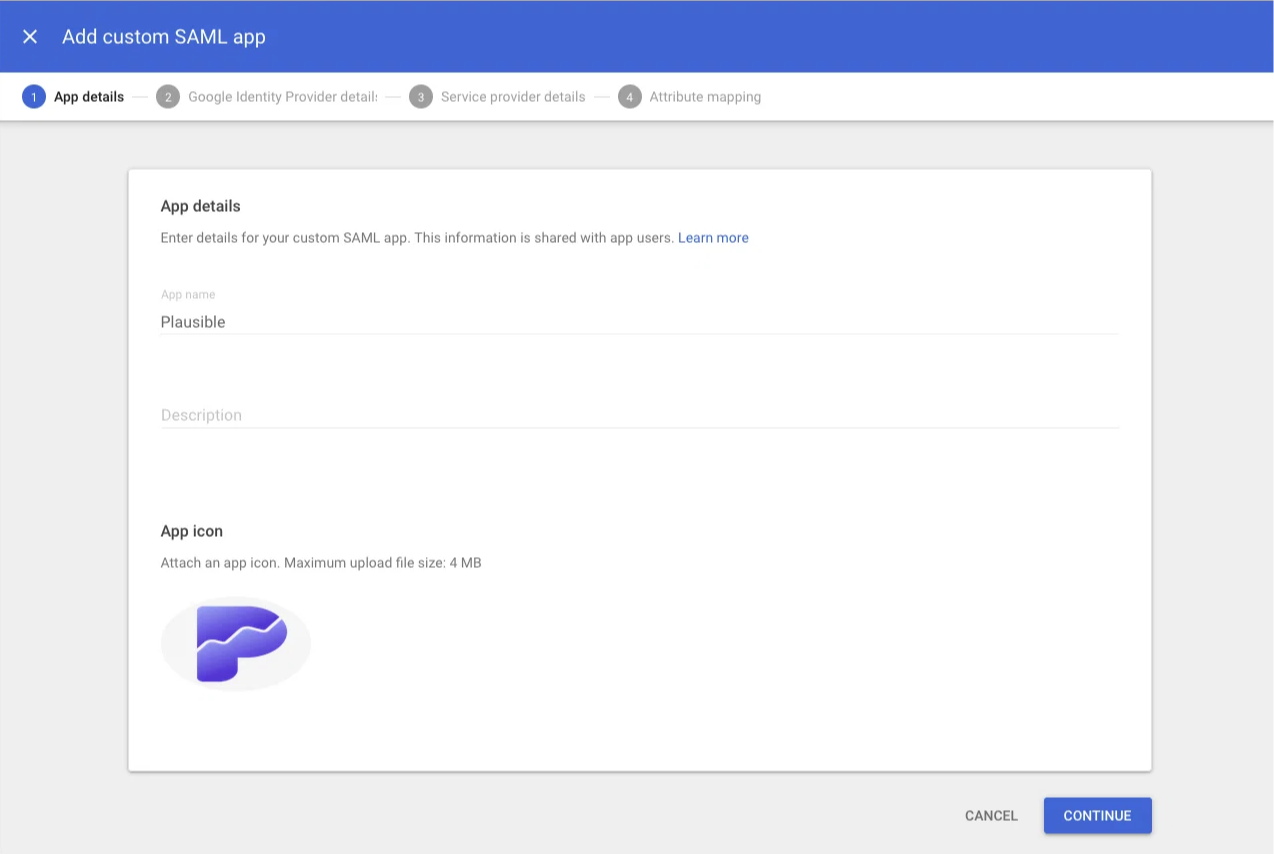 Google Workspace app details